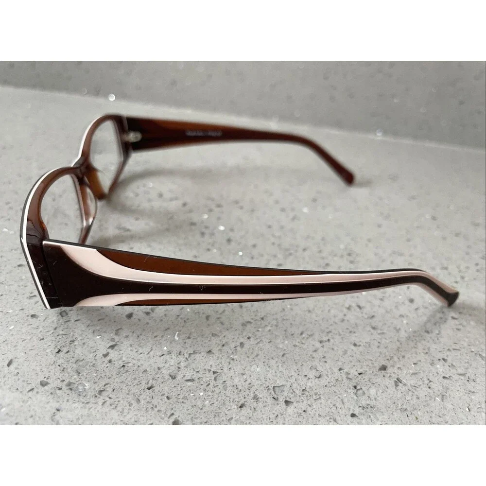 Rough Justice Eyeglasses Fling Brown Sugar Women's Demo Frames ONLY 53-16-140